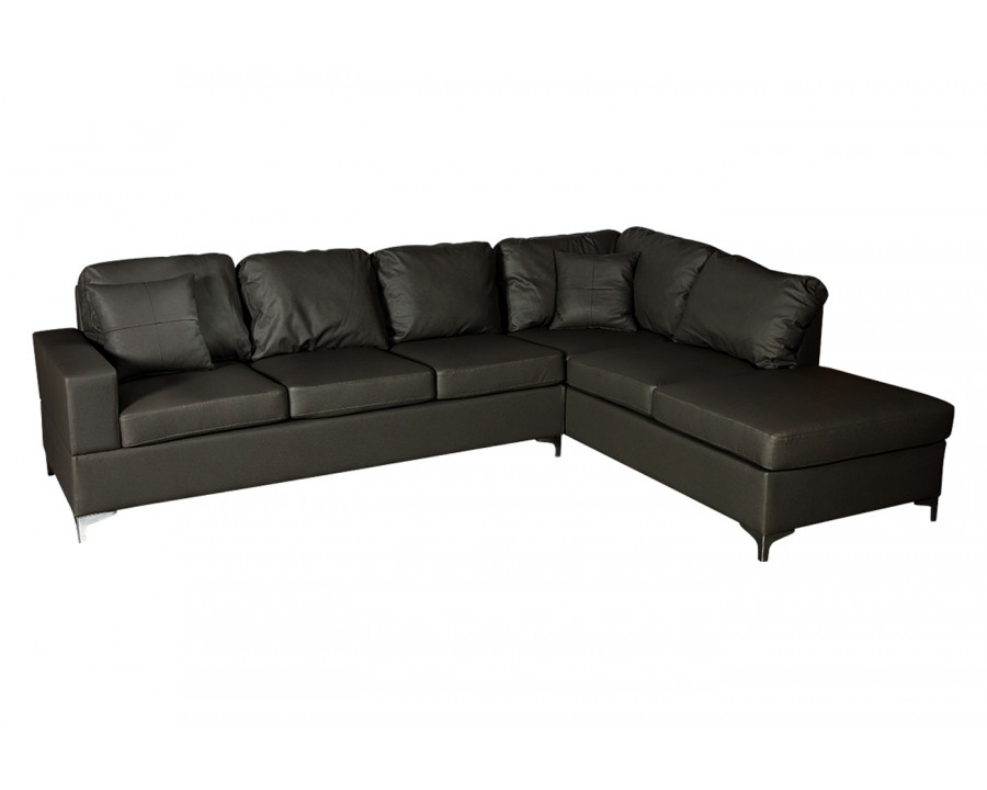 Stanza KIVA Right Facing Sectional - Black