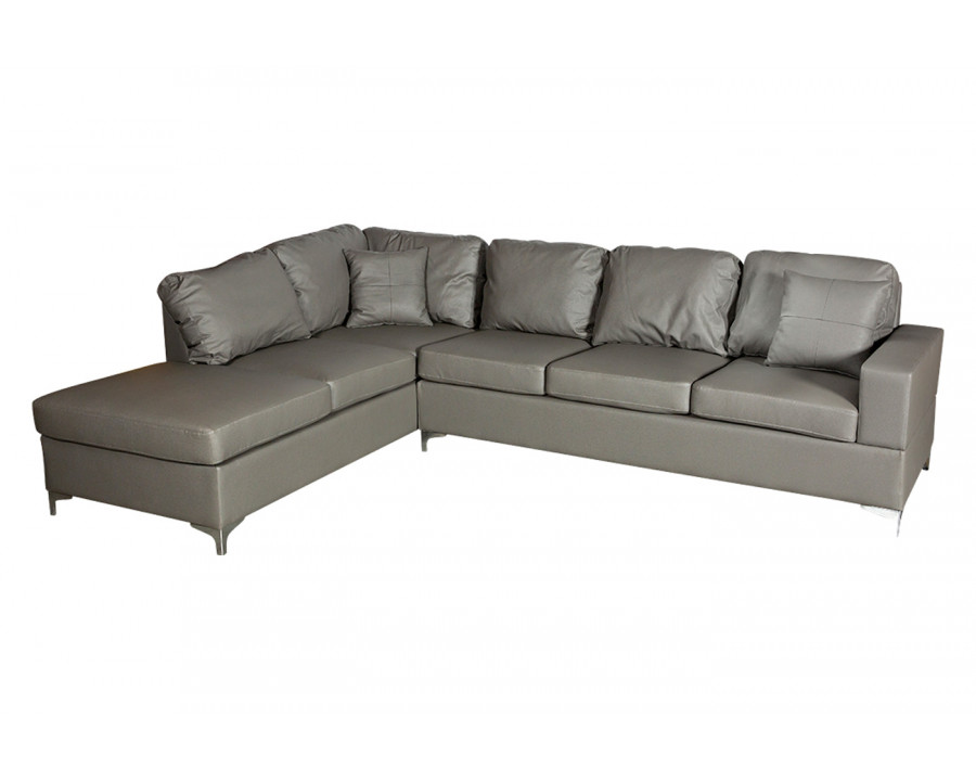 Stanza KIVA Left Facing Sectional - Gray