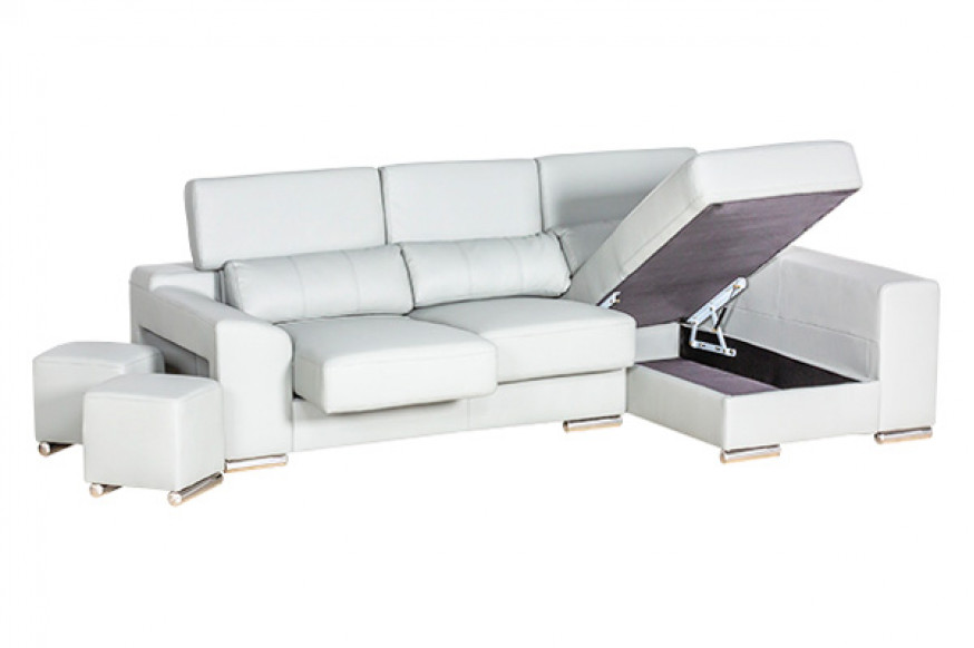 Stanza™ London Right Facing Sectional - White