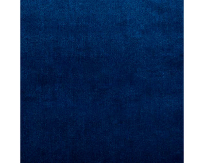 Stanza™ Melissa Left Facing Velvet Sectional - Blue