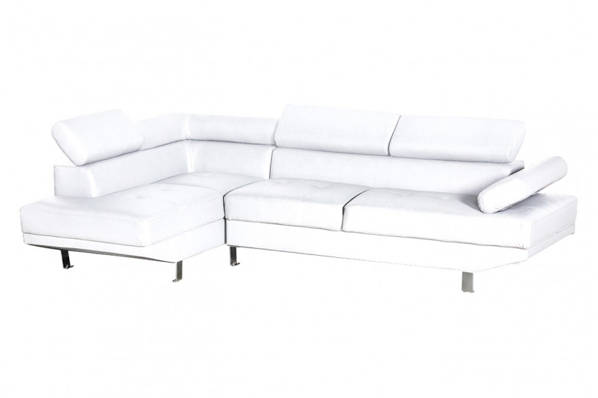 Stanza™ Mykonos Left Facing Sectional - White