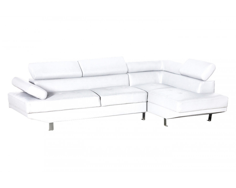 Stanza Mykonos Right Facing Sectional - White