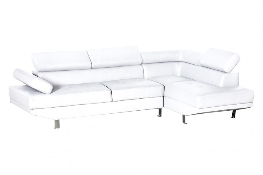 Stanza™ Mykonos Right Facing XL Sectional - White