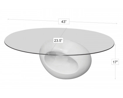 Stanza - Oval Coffee Table