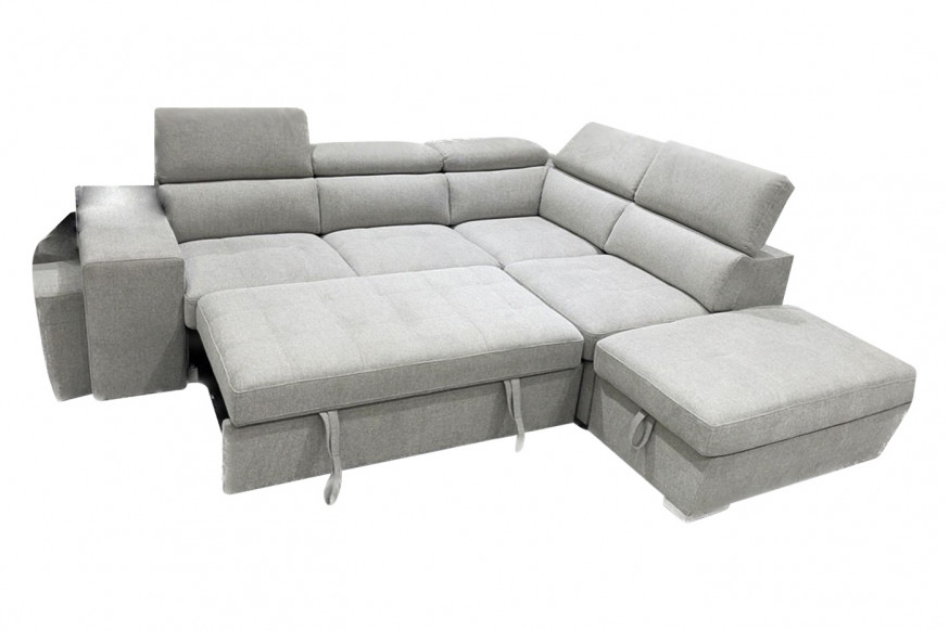 Stanza™ Positano Right Facing Fabric Sectional - Gray