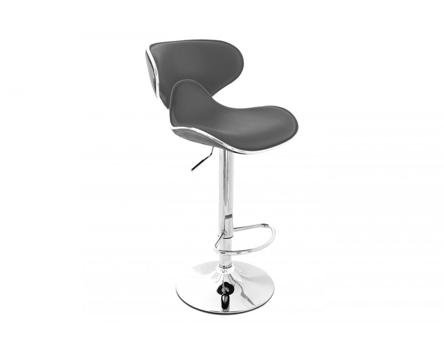 Stanza Pub Barstool - Gray