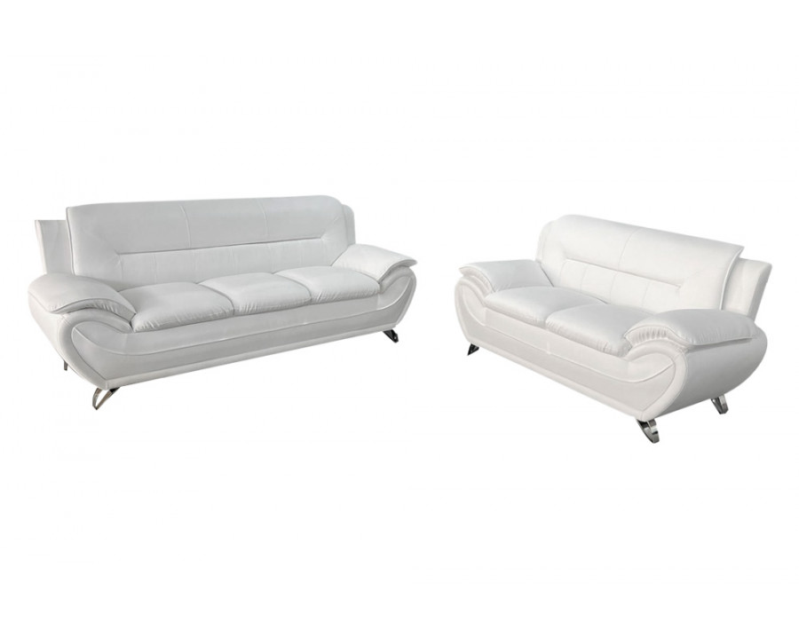 Stanza Venecia Living Room Set - White