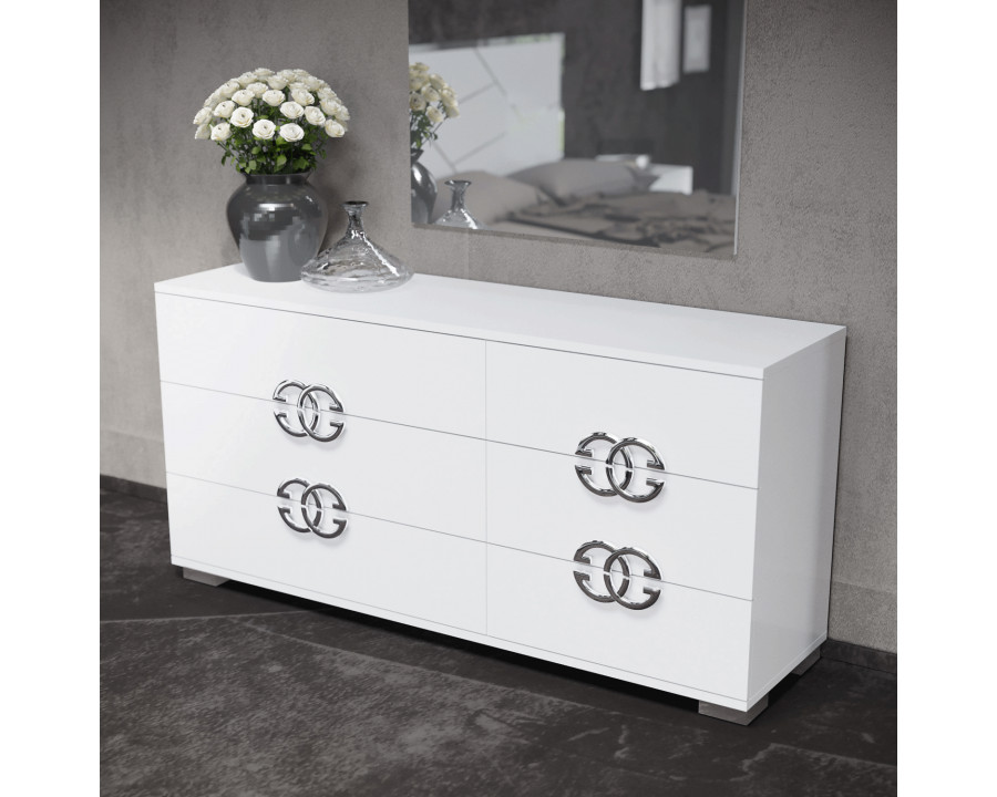 Status - Dafne Double Dresser White