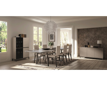 Status - Kali Dining Table Tavolo with 2 Extension and Storage