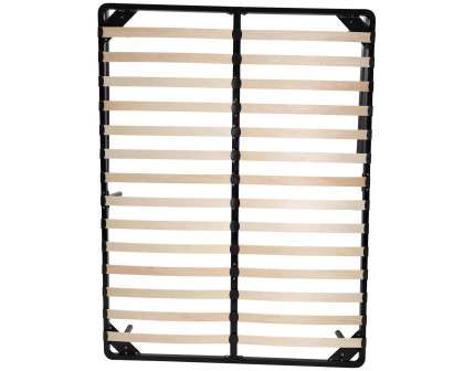 Status - Generic Wooden Slats Frame Folded w/adjustable legs