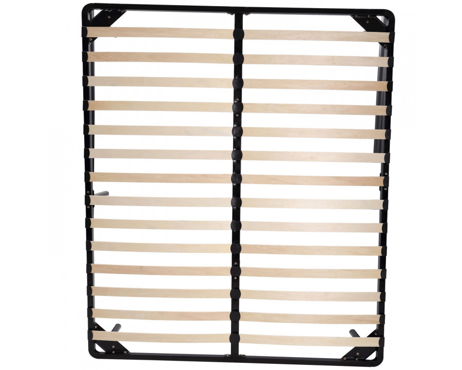 Status - Generic Wooden Slats Frame Folded w/adjustable legs