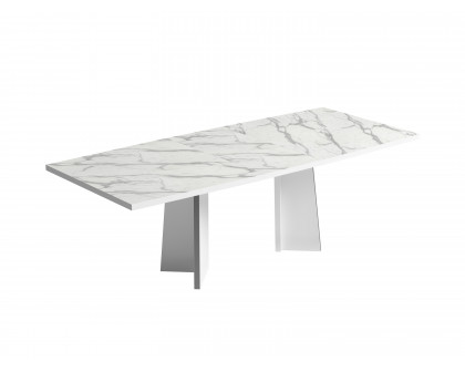 Status - Carrara Dining Table w/18" Ext