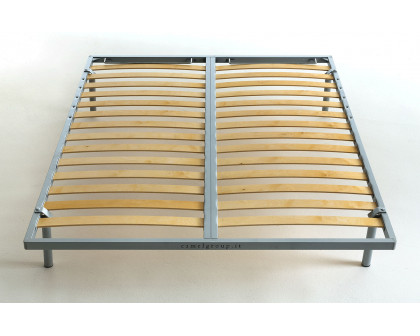 Status - Camel Wooden Slats Frame Folded with legs