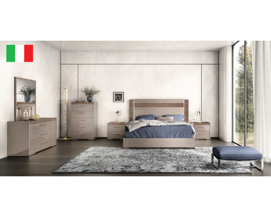 Status Nora Queen Size Bed with Light