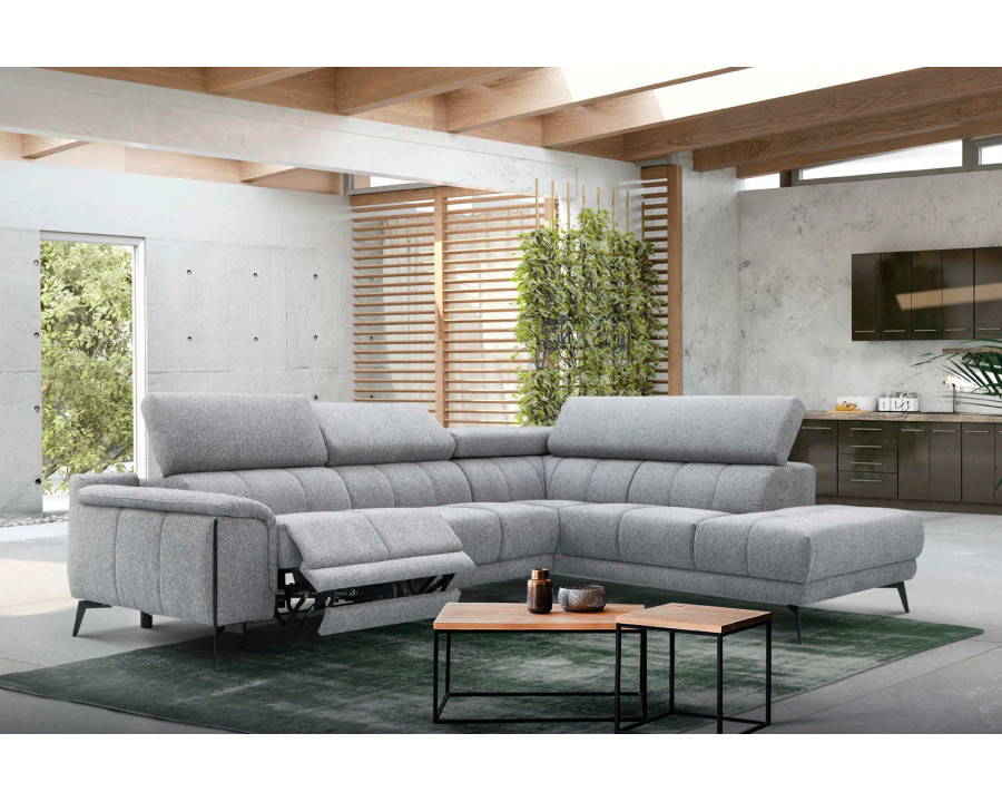 Stella - Amira Sectional with Recliner