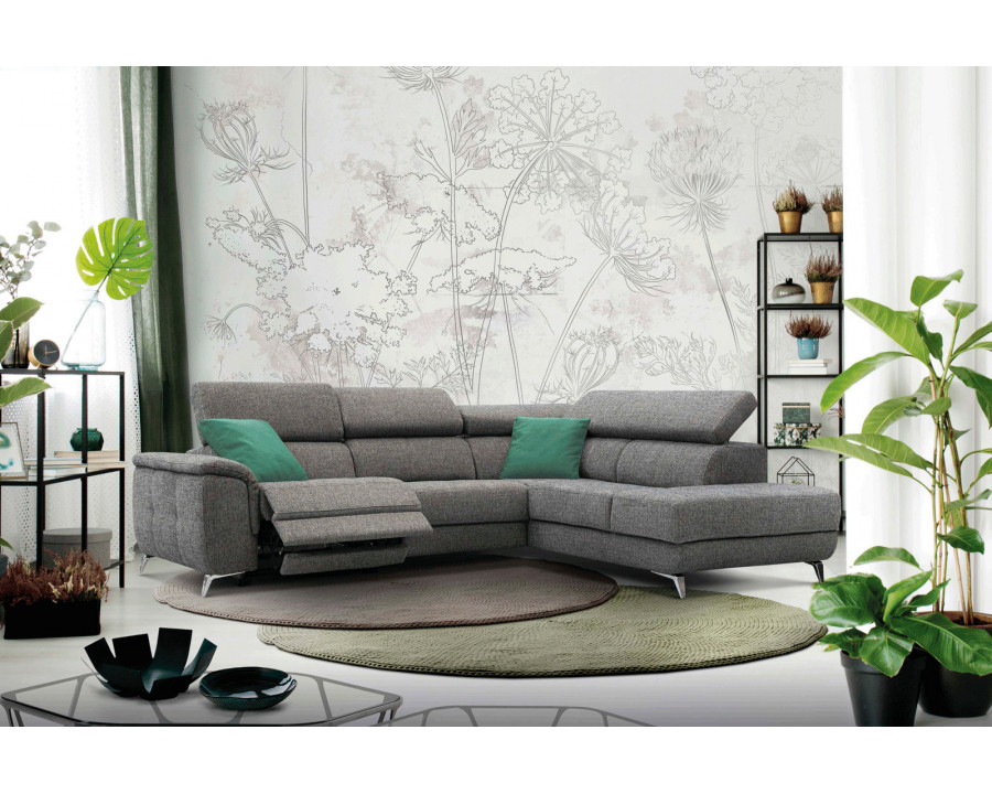 Stella - Fabien Sectional with Recliner