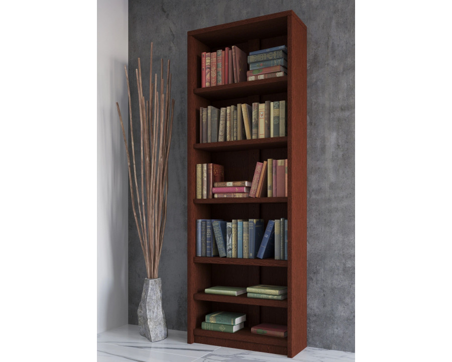 Styles Bookcase without Doors - Mahogany