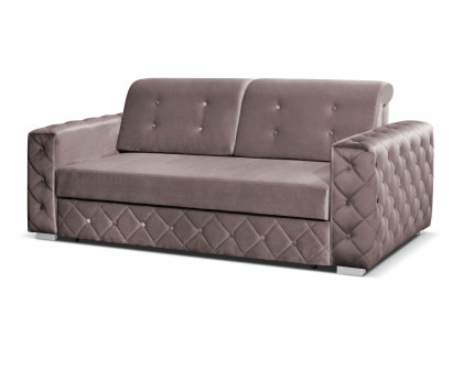 Styles - Karmen Sofa in Beige, Tufted Fabric