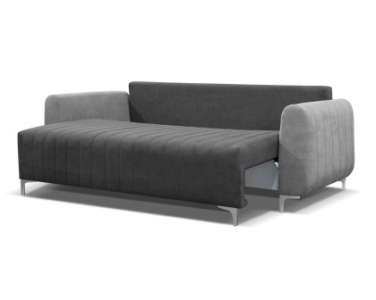 Styles Alaska Sofa - Gray, Fabric