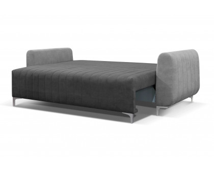 Styles Alaska Sofa - Gray, Fabric