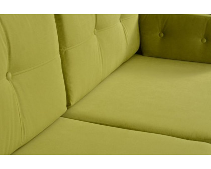 Styles Manhattan Sofa - Green, Linen