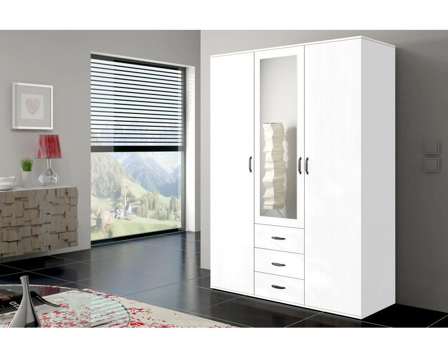 Styles Orlando 59" Wardrobe - White