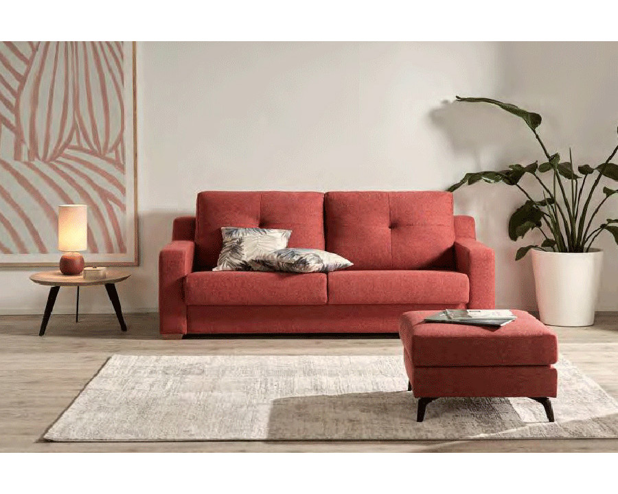 Suinta - Donia Convertible Sofa Bed in Fabric, 160x200cm