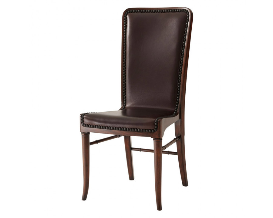 Theodore Alexander - Leather Sling Dining Chair