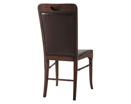 Theodore Alexander - Leather Sling Dining Chair