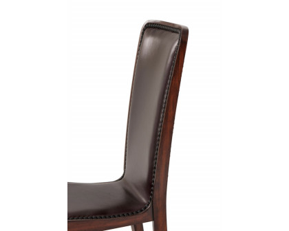 Theodore Alexander - Leather Sling Dining Chair