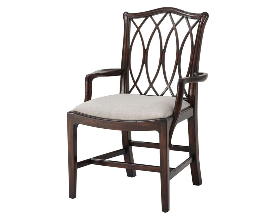 Theodore Alexander - The Trellis Dining Armchair