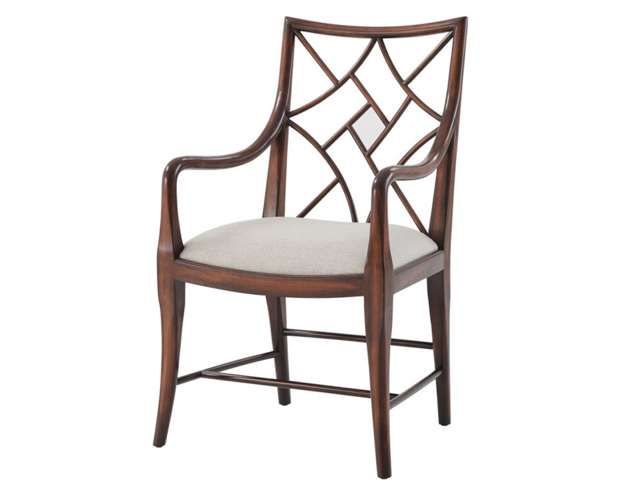 Theodore Alexander - Delicate Trellis Armchair