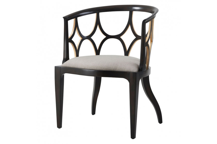 Theodore Alexander™ - Ebonised Connaught Accent Chair