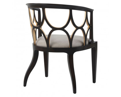 Theodore Alexander™ - Ebonised Connaught Accent Chair