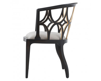 Theodore Alexander™ - Ebonised Connaught Accent Chair