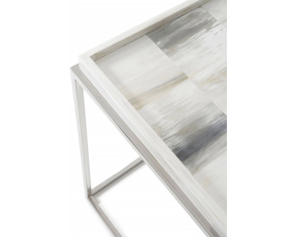 Theodore Alexander - Quadrilaterals Square Accent Table