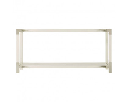 Theodore Alexander Cutting Edge Console Table - Longhorn White