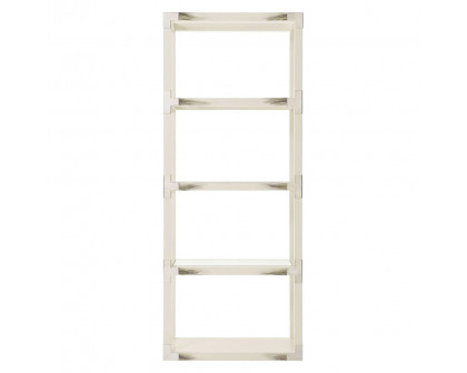 Theodore Alexander - Cutting Edge Etagere in Longhorn White