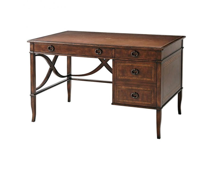 Theodore Alexander - L'écriture Pedestal Desk