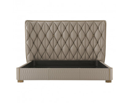 Theodore Alexander Iconic Upholstered Us King Bed – Style 1