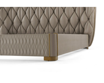 Theodore Alexander Iconic Upholstered Us King Bed – Style 1