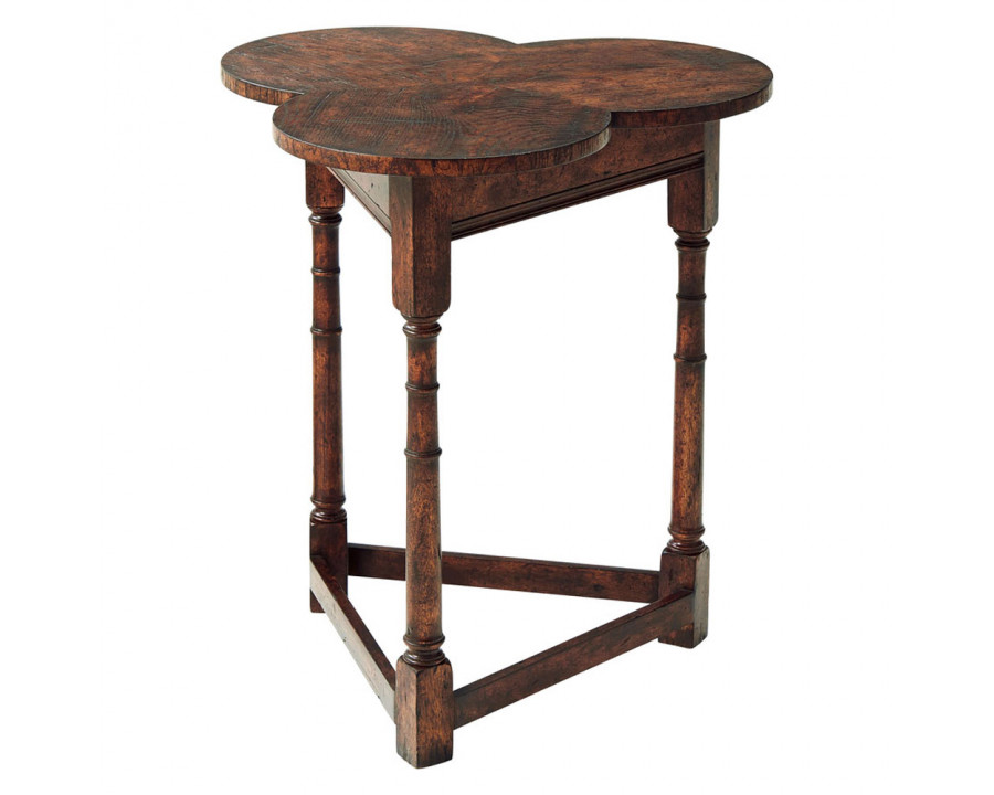 Theodore Alexander - Oak Clover Accent Table