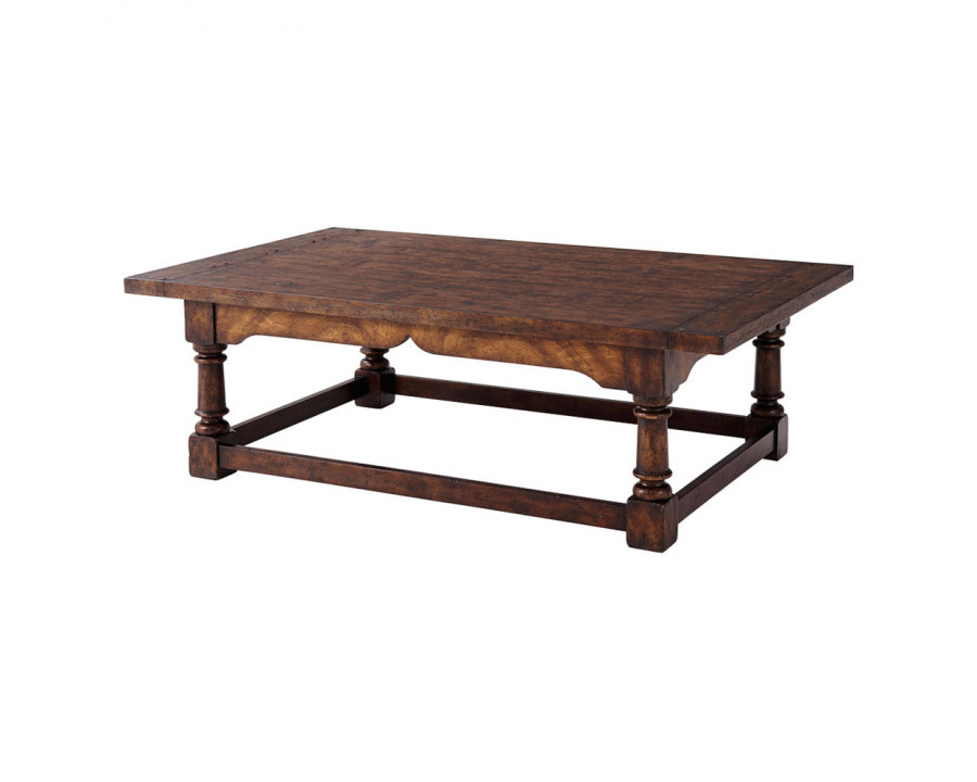 Theodore Alexander - Victory Oak Cocktail Table