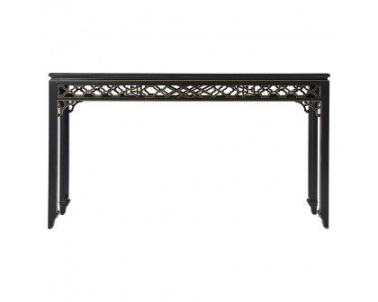 Theodore Alexander Long Hall Chinoiserie Console Table