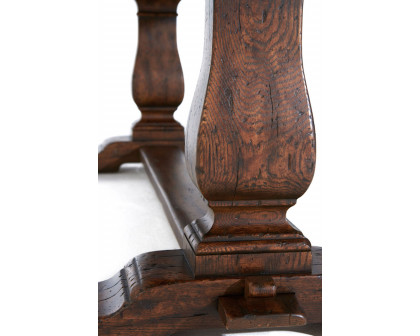 Theodore Alexander Victory Oak Refectory Dining Table