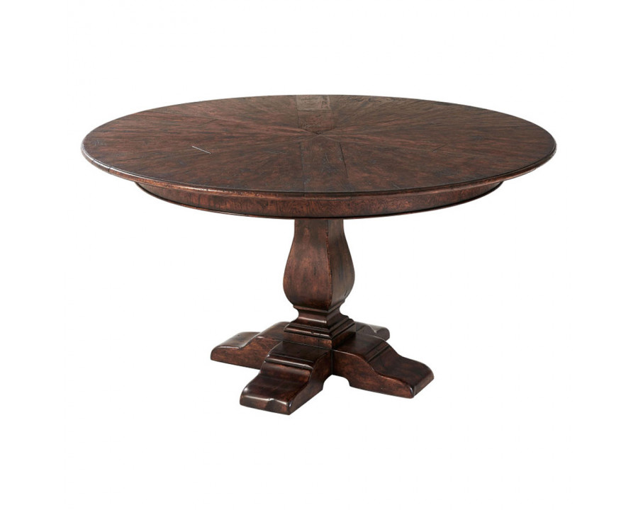 Theodore Alexander Victory Oak Jupe Dining Table