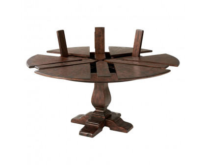 Theodore Alexander Victory Oak Jupe Dining Table