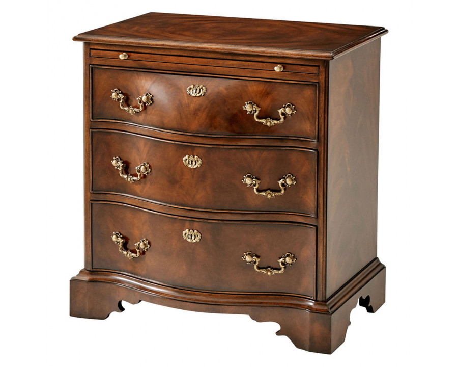 Theodore Alexander - The India Silk Bedside Nightstand