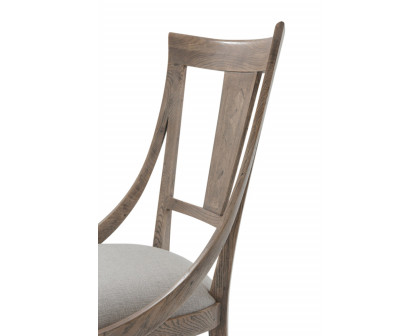 Theodore Alexander Solihull Dining Chair - Gray Echo Oak