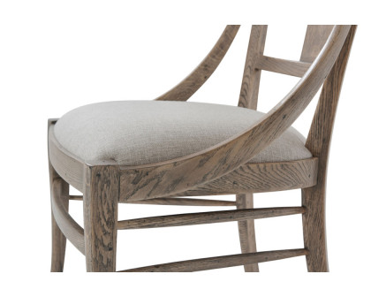 Theodore Alexander Solihull Dining Chair - Gray Echo Oak